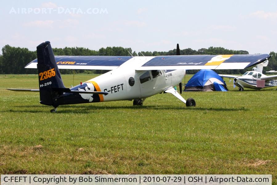 C-FEFT, 1967 Helio H-250 Courier C/N 2533, Airventure 2010 - Oshkosh, Wisconsin