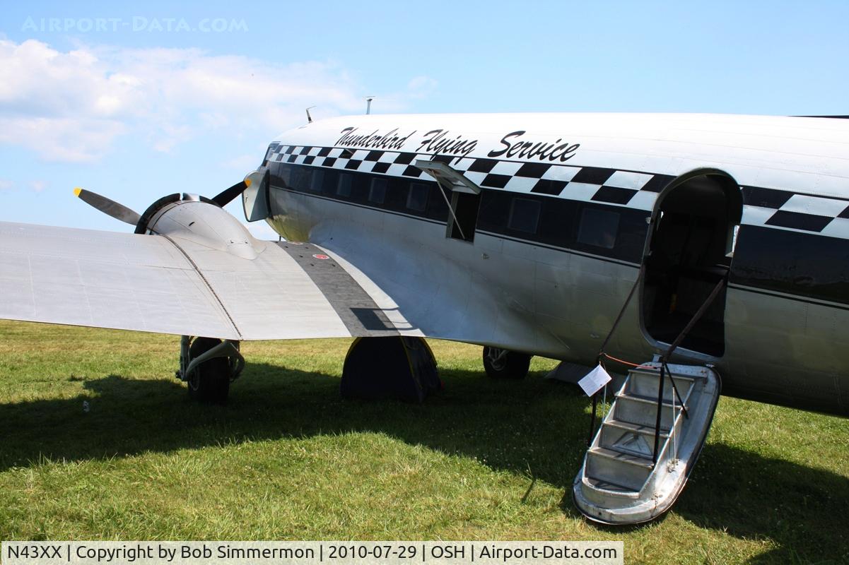 N43XX, 1943 Douglas DC-3A-S1C3G (C-53D) C/N 11665, Airventure 2010 - Oshkosh, Wisconsin