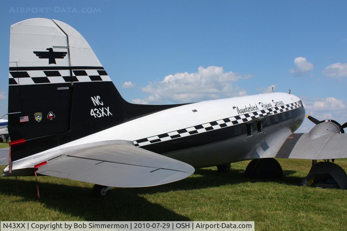 N43XX, 1943 Douglas DC-3A-S1C3G (C-53D) C/N 11665, Airventure 2010 - Oshkosh, Wisconsin