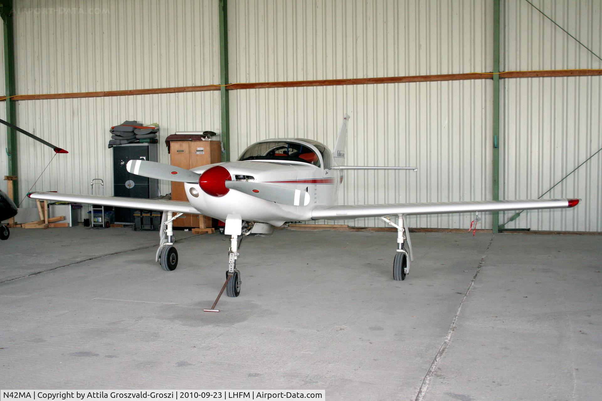 N42MA, 1988 Stoddard-Hamilton Glasair III C/N 3016, Fertöszentmiklos Airport - Hangar