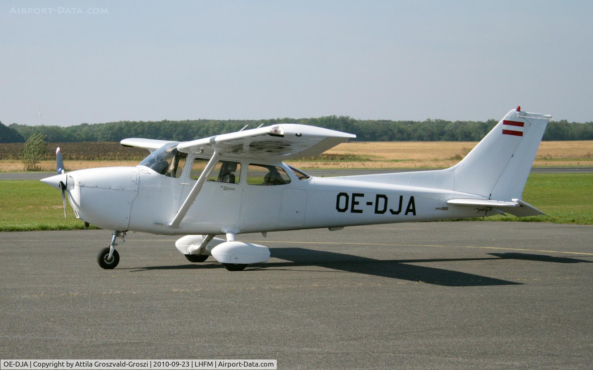 OE-DJA, 2004 Cessna 172R C/N 17281230, Fertöszentmiklos Airport