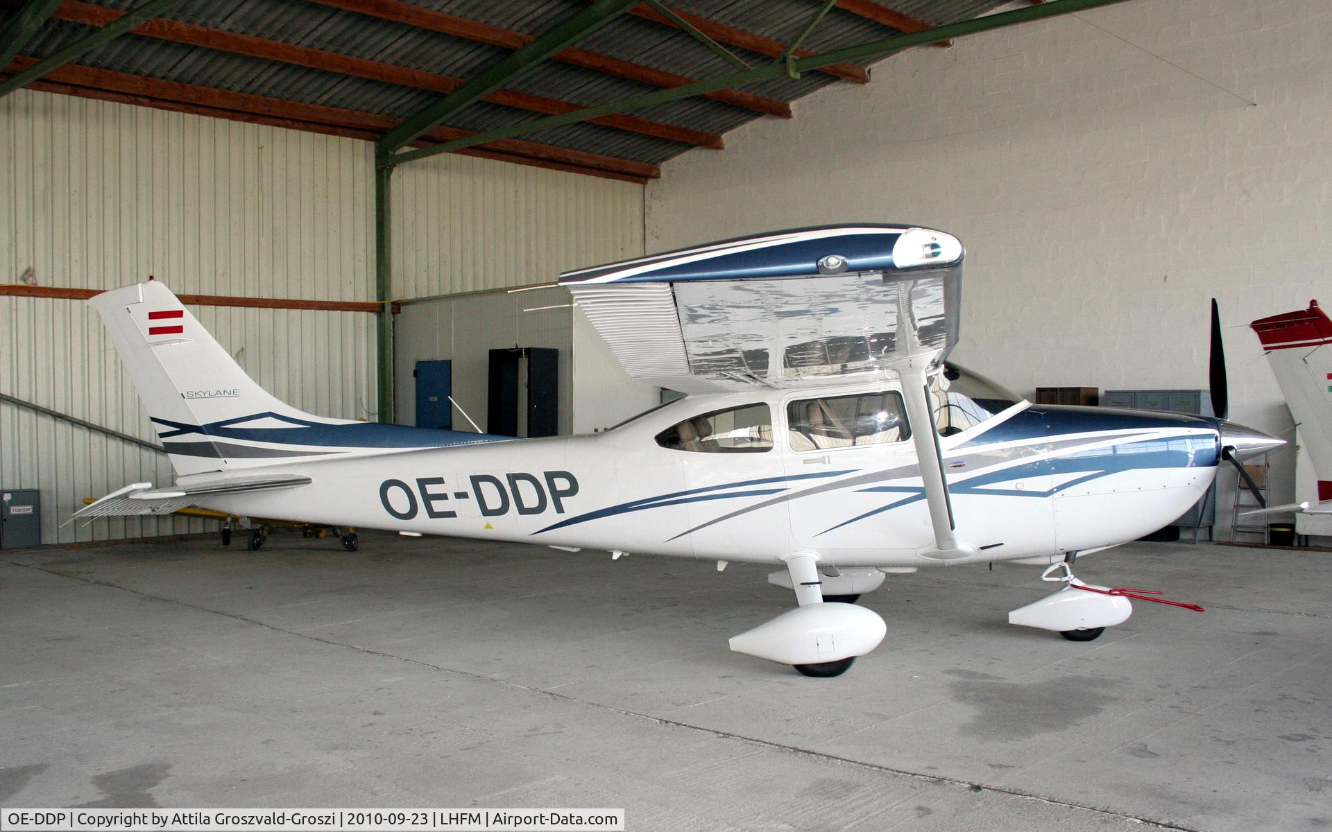 OE-DDP, 2007 Cessna 182T Skylane C/N 18282044, Fertöszentmiklos Airport - Hangar / Cessna Moldova Universal SA