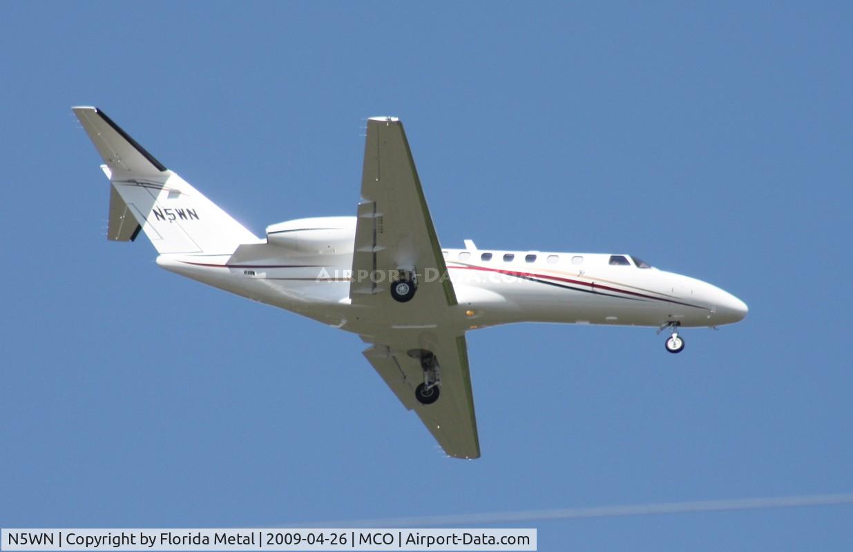 N5WN, 2007 Cessna 525B CitationJet CJ3 C/N 525B0204, CJ3