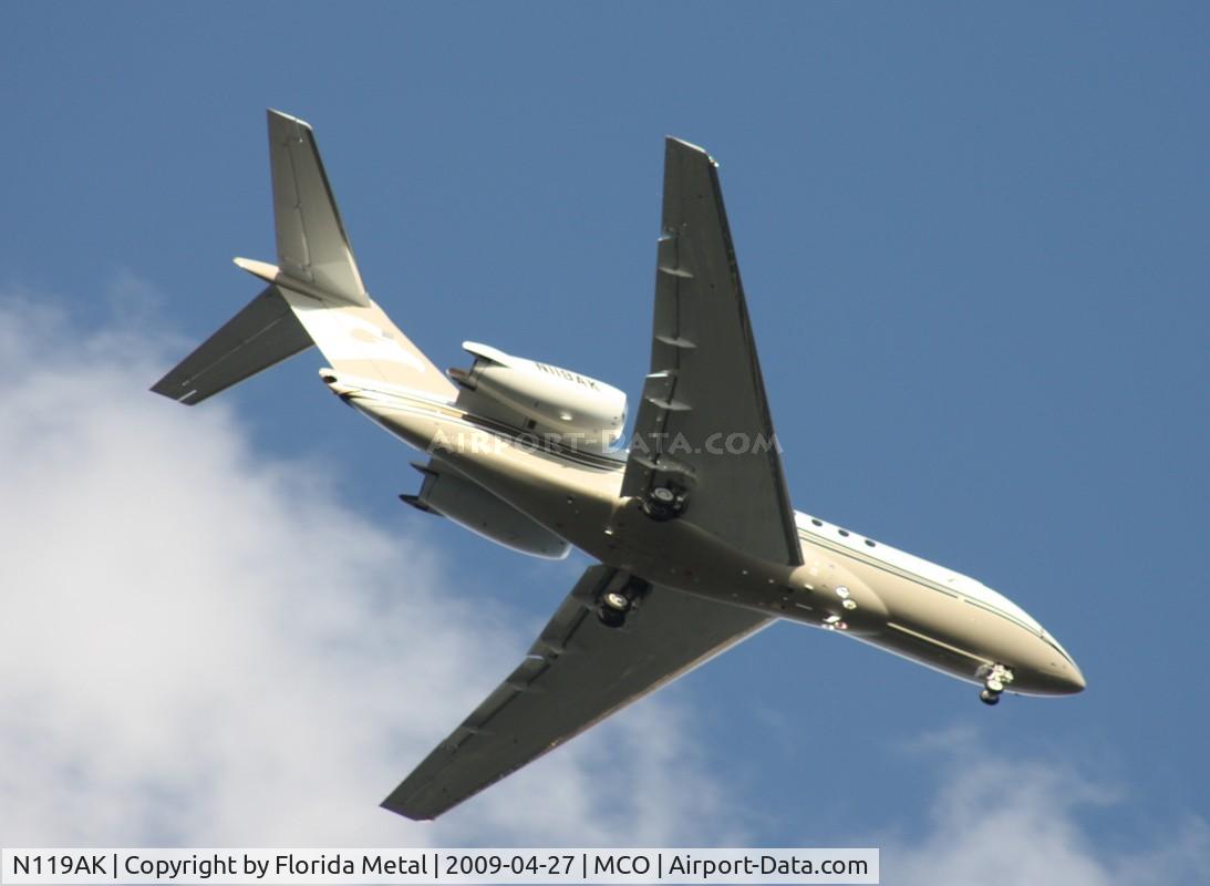 N119AK, 2008 Hawker Beechcraft 4000 C/N RC-9, Hawker 4000