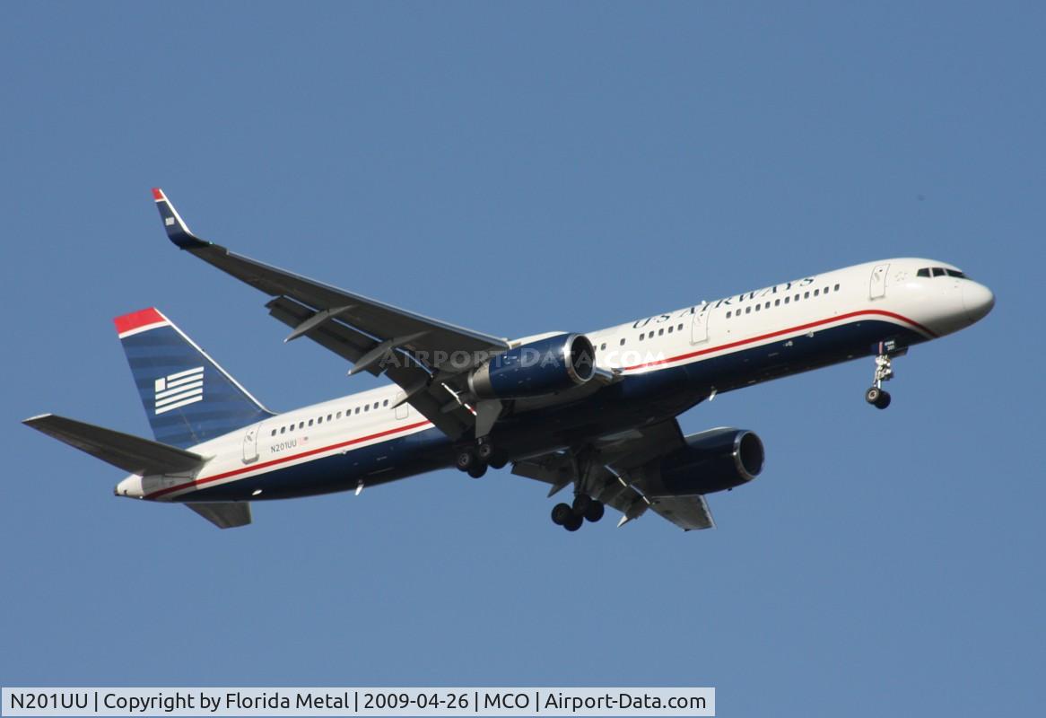 N201UU, 1995 Boeing 757-2B7 C/N 27810, US Airways 757-200