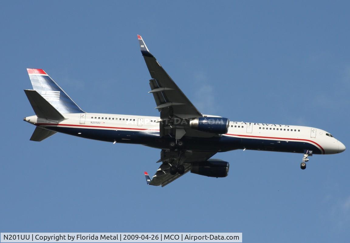 N201UU, 1995 Boeing 757-2B7 C/N 27810, US Airways 757-200