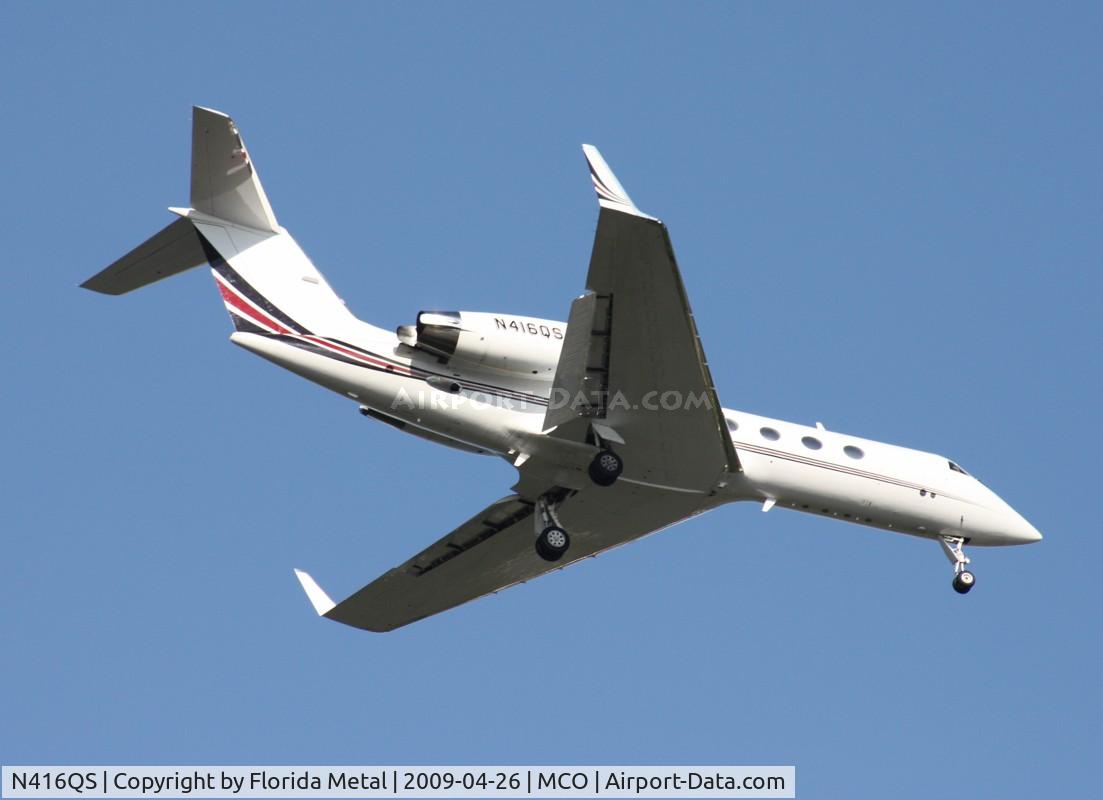 N416QS, 1997 Gulfstream Aerospace G-IV C/N 1316, Net Jets Gulfstream IV