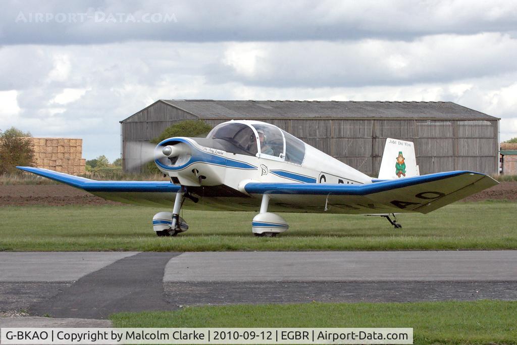 G-BKAO, 1955 Jodel D-112 Club C/N 249, Jodel D112 at Breighton Airfield during the September 2010 Helicopter Fly-In.