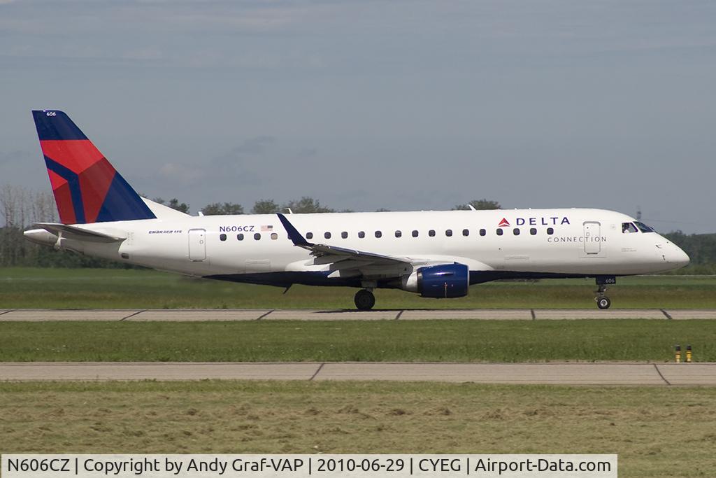 N606CZ, 2007 Embraer 175LR (ERJ-170-200LR) C/N 17000188, Delta Express EMB170