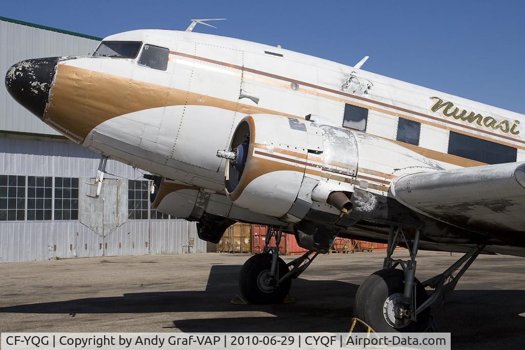 CF-YQG, 1943 Douglas R4D-1 (DC-3C) C/N 4654, Nunasi DC-3