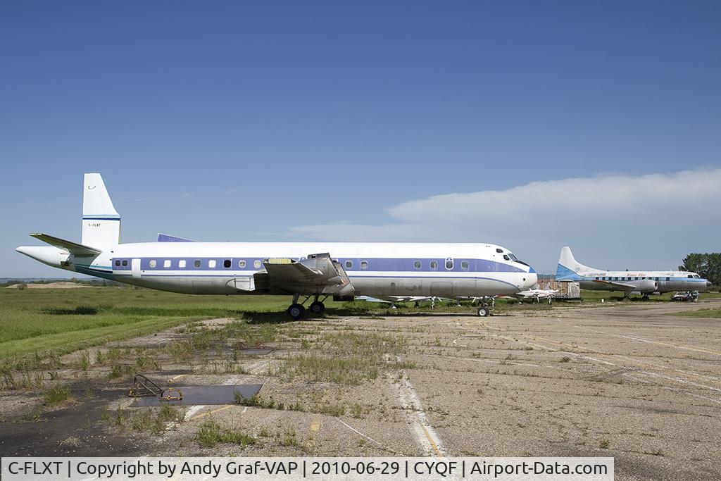 C-FLXT, 1962 Lockheed L-188C Electra C/N 1130, Air Spray L-188
