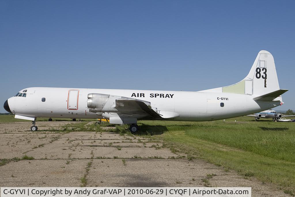 C-GYVI, 1958 Lockheed L-188C(F) Electra C/N 1112, Air Spray L-188
