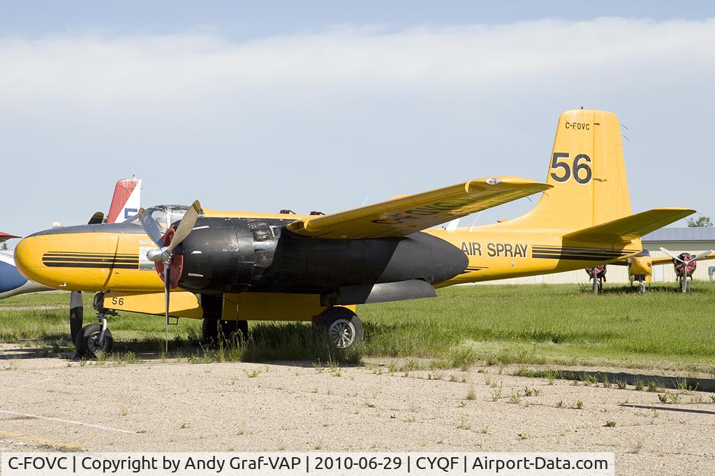 C-FOVC, 1944 Douglas RB-26C Invader C/N 28776, Air Spray A-26