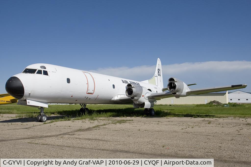 C-GYVI, 1958 Lockheed L-188C(F) Electra C/N 1112, Air Spray L-188