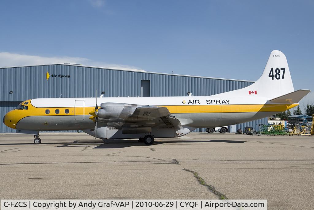 C-FZCS, 1959 Lockheed L-188A(F) Electra C/N 1060, Air Spray L-188