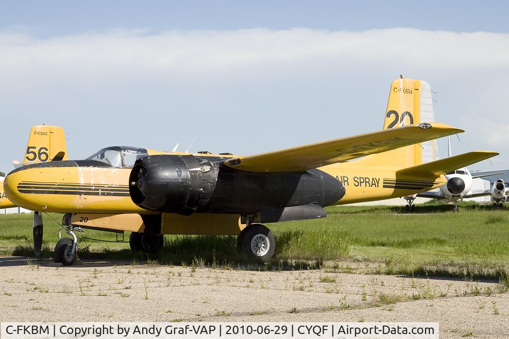 C-FKBM, 1944 Douglas A-26B Invader C/N 27415, Air Spray A-26
