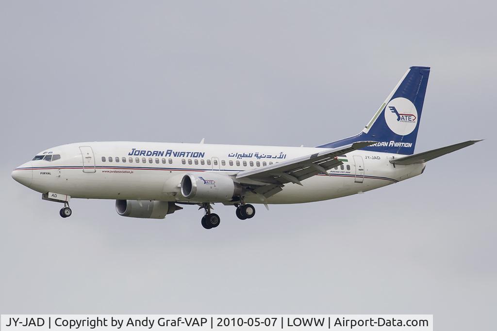 JY-JAD, 1990 Boeing 737-322 C/N 24662, Jordan Aviation 737-300