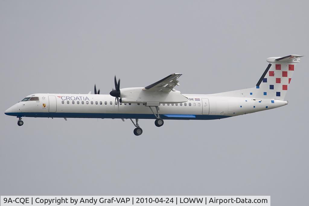 9A-CQE, 2010 De Havilland Canada DHC-8-402Q Dash 8 C/N 4300, Croatia Airways DHC 8-400