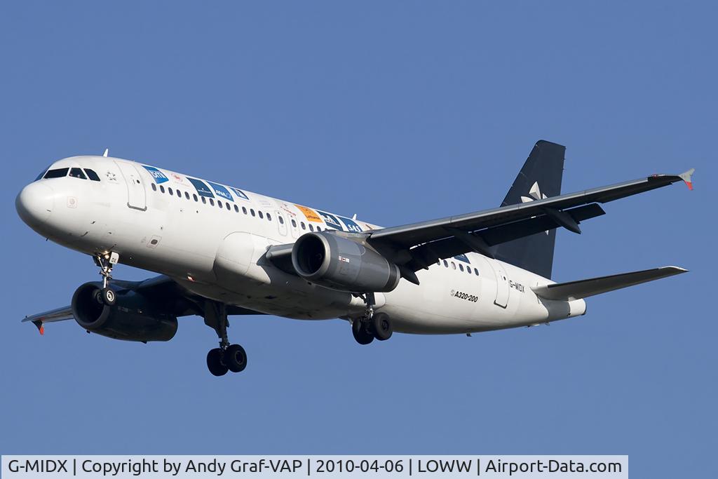 G-MIDX, 2000 Airbus A320-232 C/N 1177, BMI A320