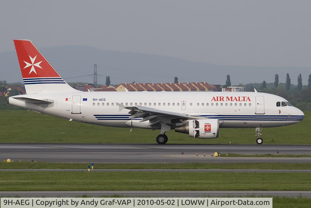 9H-AEG, 2003 Airbus A319-112 C/N 2113, Air Malta A319