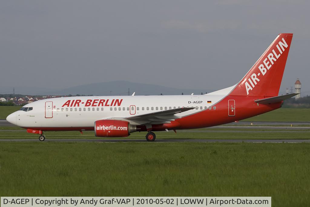 D-AGEP, 1998 Boeing 737-75B C/N 28102, Air Berlin 737-700