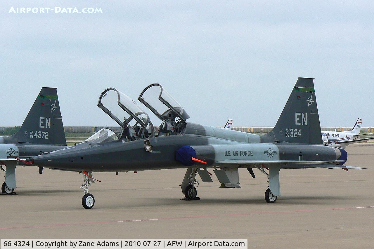 66-4324, 1966 Northrop T-38A Talon C/N N.5899, At Alliance Airport - Fort Worth, TX