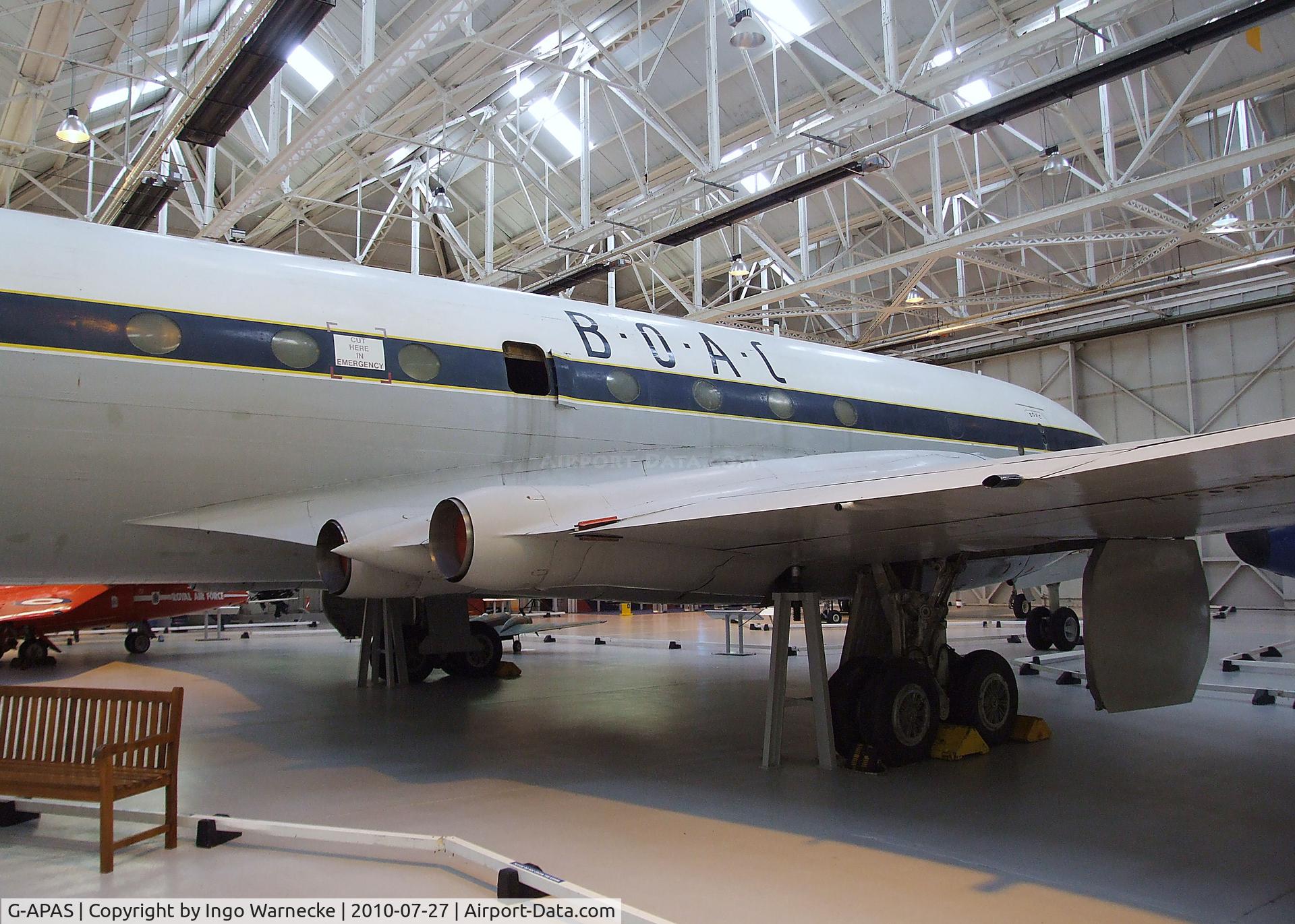 G-APAS, 1953 De Havilland DH.106 Comet 1XB C/N 6022, De Havilland D.H.106 Comet 1XB at the RAF Museum, Cosford