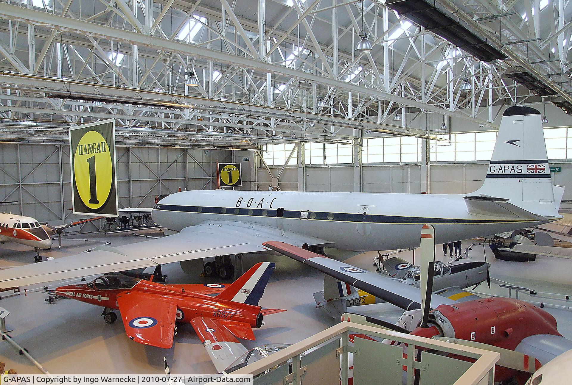 G-APAS, 1953 De Havilland DH.106 Comet 1XB C/N 6022, De Havilland D.H.106 Comet 1XB at the RAF Museum, Cosford