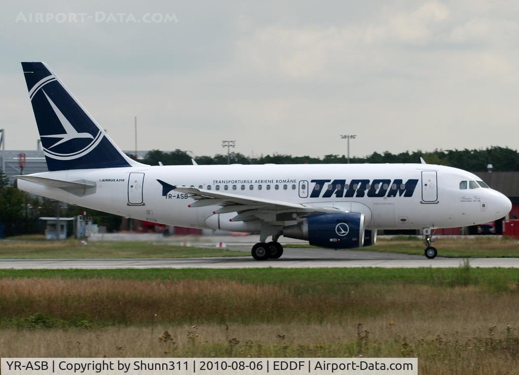 YR-ASB, 2006 Airbus A318-111 C/N 2955, Taking off rwy 18
