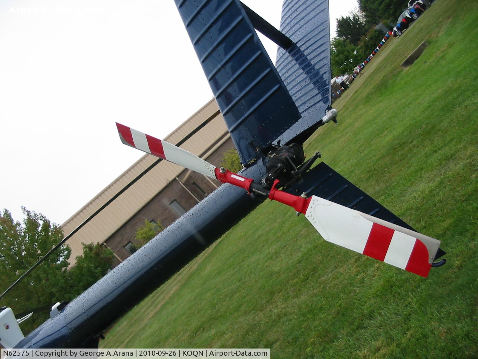 N62575, 1968 Hughes OH-6A Cayuse C/N 0497, Tail rotor