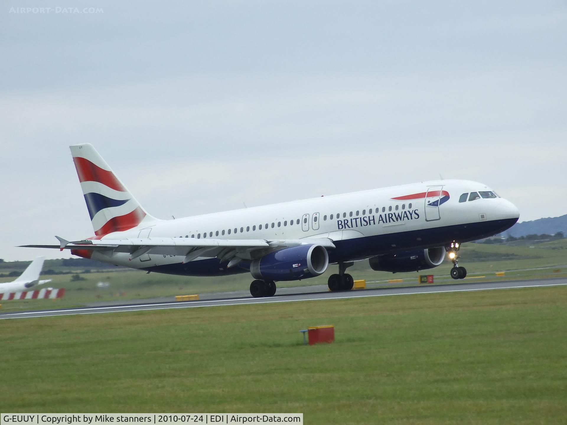 G-EUUY, 2008 Airbus A320-232 C/N 3607, 