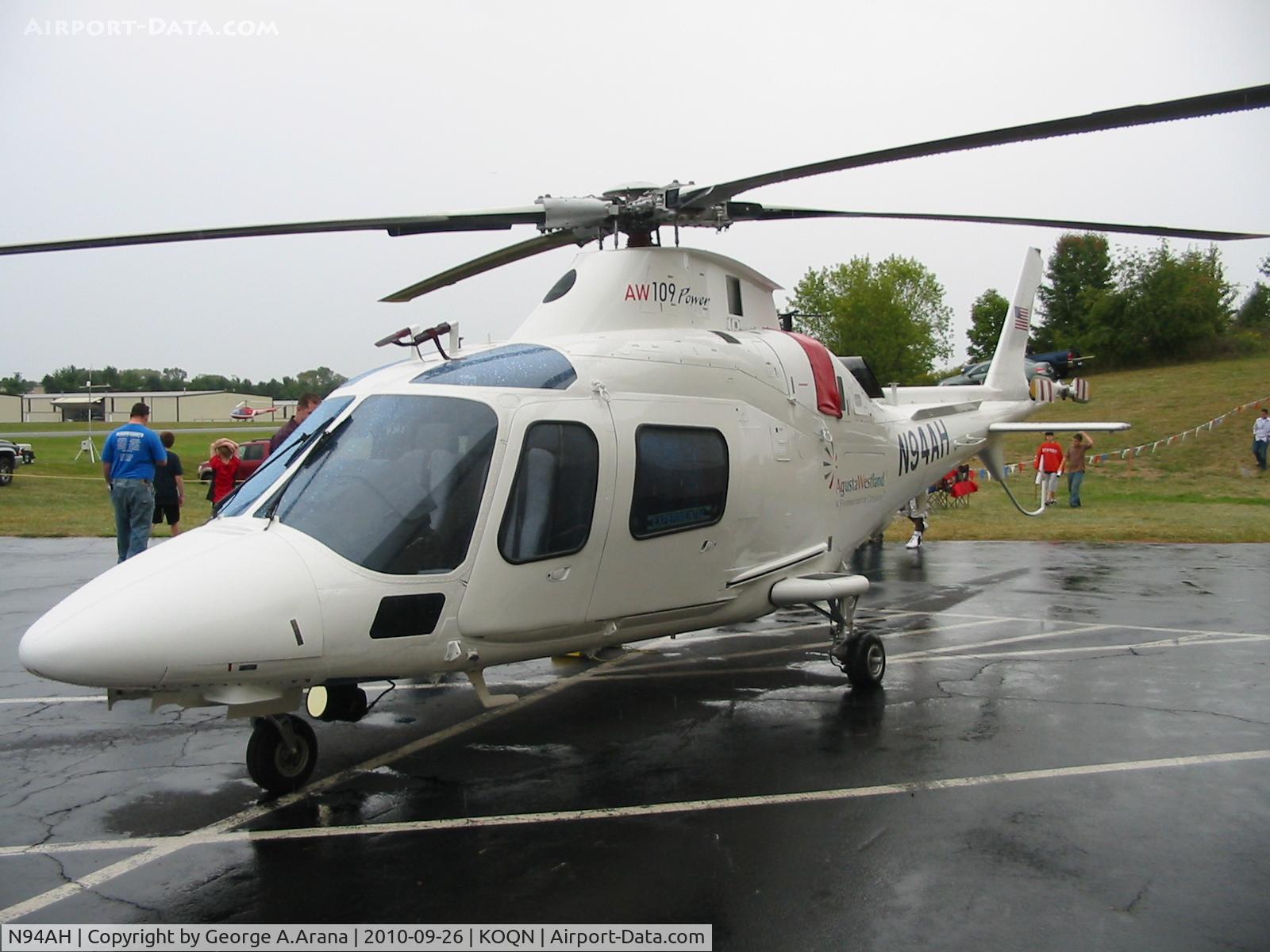 N94AH, 2000 Agusta A-109E C/N 11081, Front port quarter view