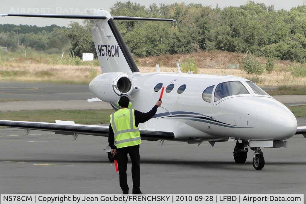 N578CM, Cessna 510 Citation Mustang C/N 510-0292, parking Air Assistances