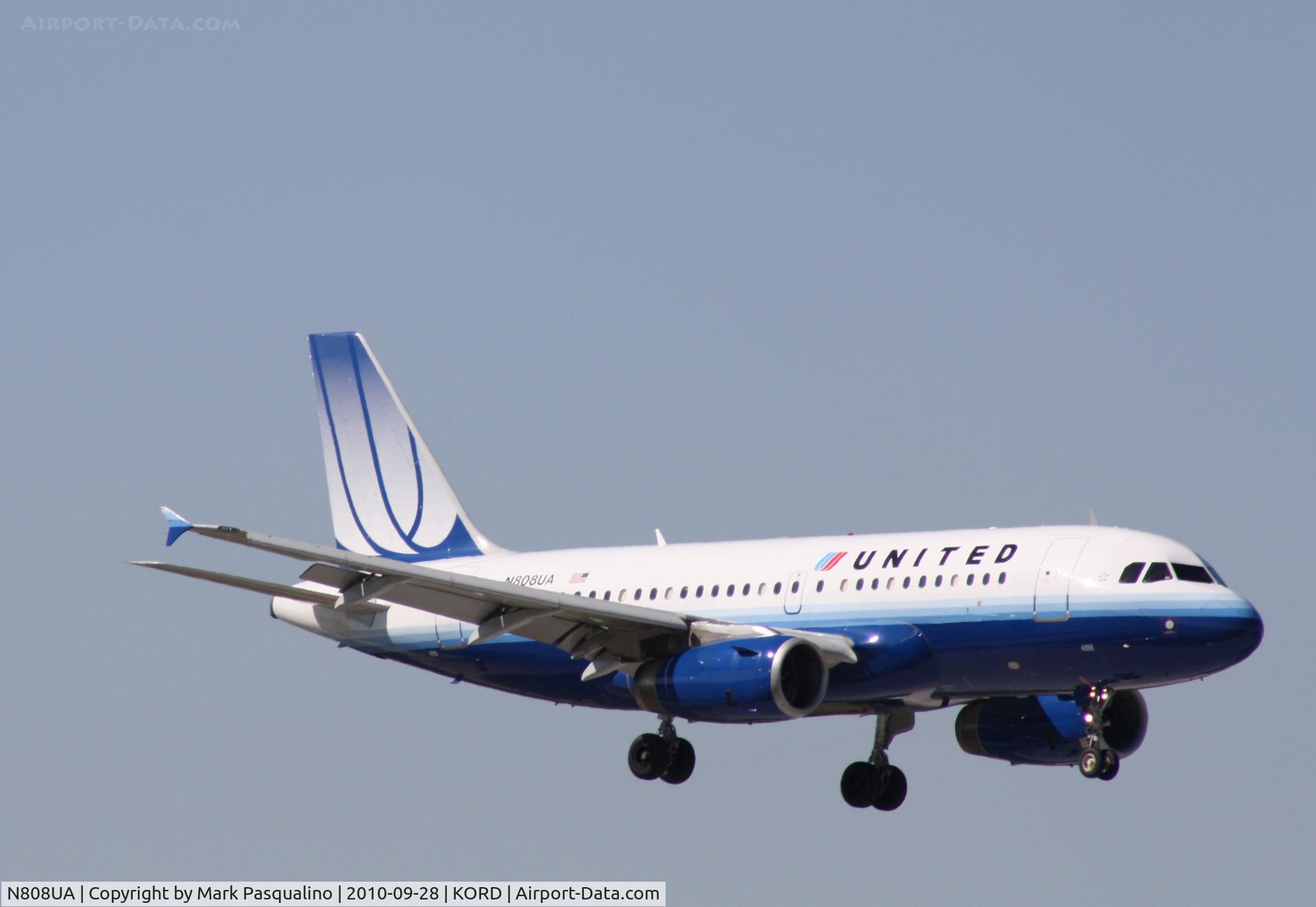 N808UA, 1998 Airbus A319-131 C/N 804, Airbus A319