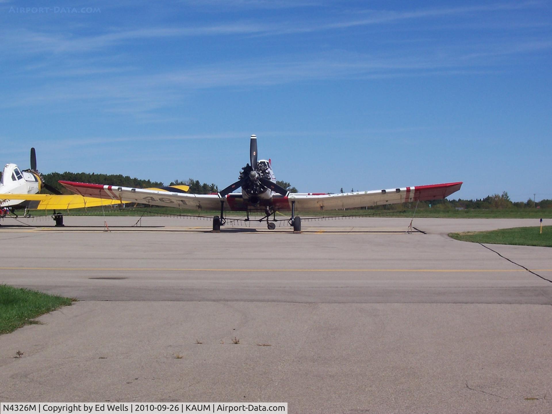N4326M, PZL-Mielec M-18B C/N 1Z027-03, Resting at AUM