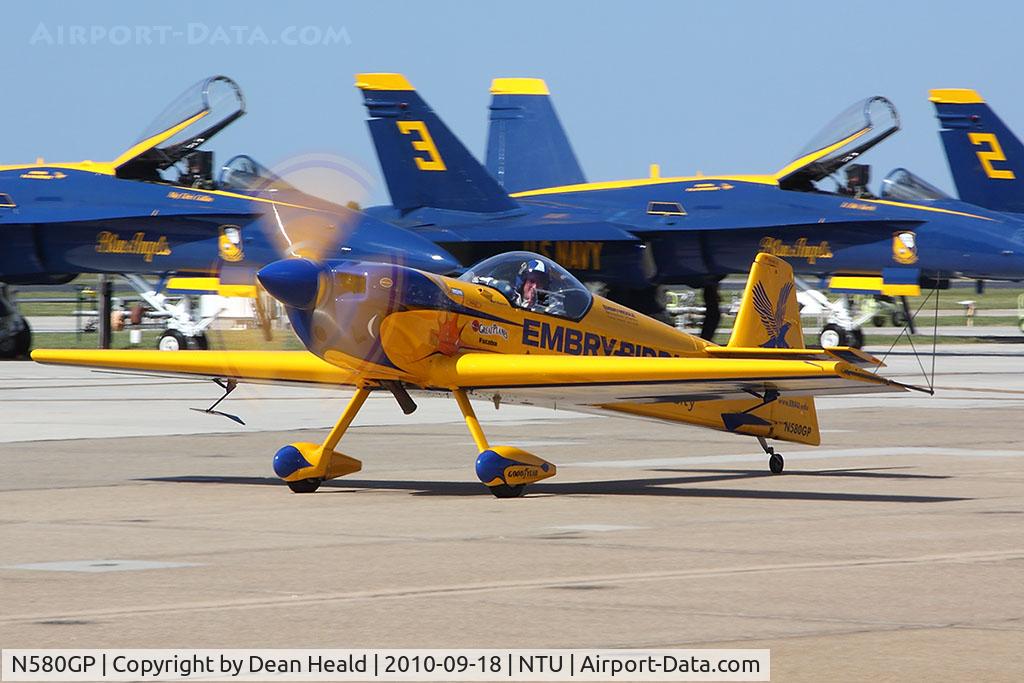 N580GP, 1992 Mudry CAP-231EX C/N 03, Matt Chapman taxiing past the crowd after an excellent aerobatic performance.