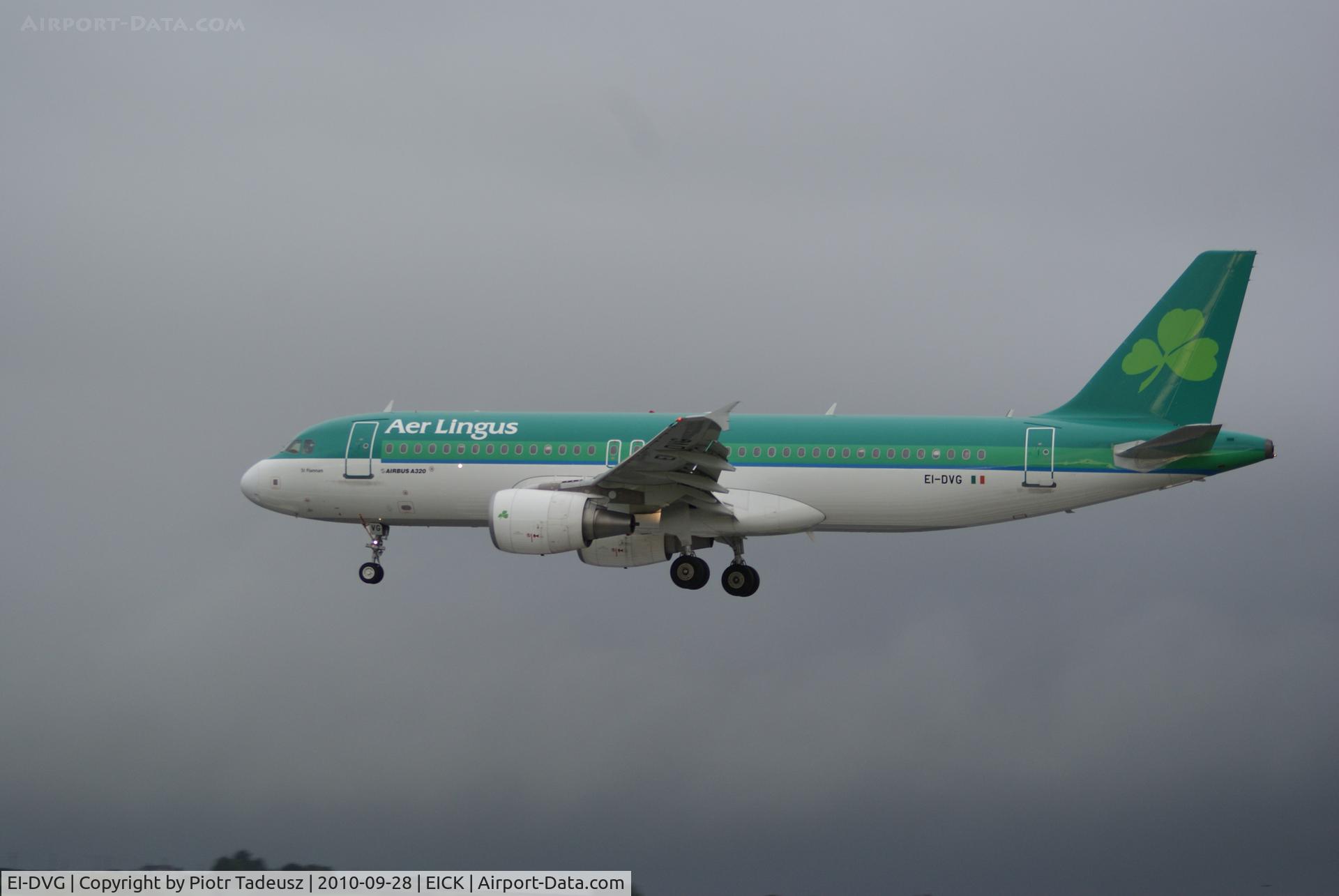EI-DVG, 2007 Airbus A320-214 C/N 3318, Cork IA