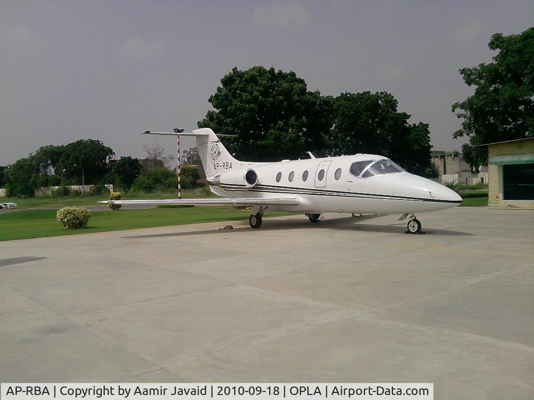AP-RBA, Hawker Beechcraft 400A Beechjet C/N RK-583, Kingcrete Associates