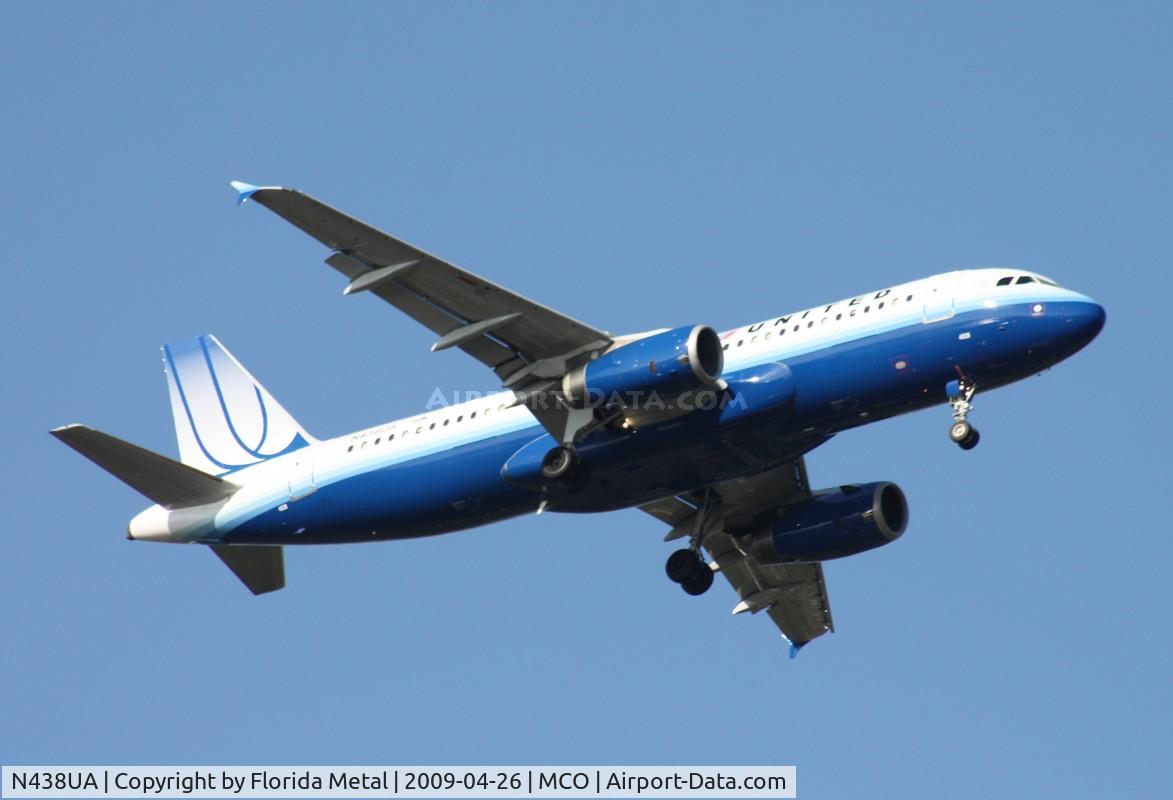 N438UA, 1997 Airbus A320-232 C/N 678, United A320