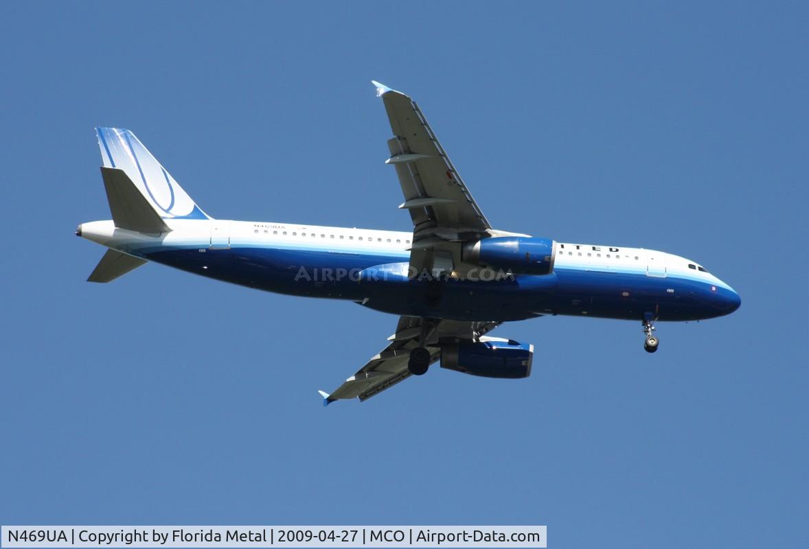 N469UA, 2001 Airbus A320-232 C/N 1409, United A320