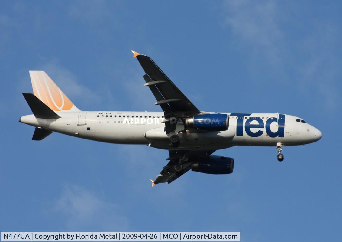 N477UA, 2001 Airbus A320-232 C/N 1514, Ted A320