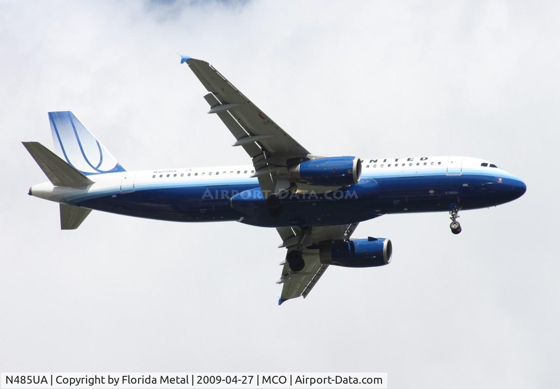 N485UA, 2001 Airbus A320-232 C/N 1617, United A320