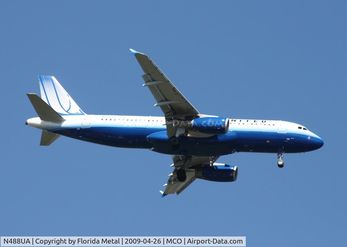 N488UA, 2001 Airbus A320-232 C/N 1680, United A320