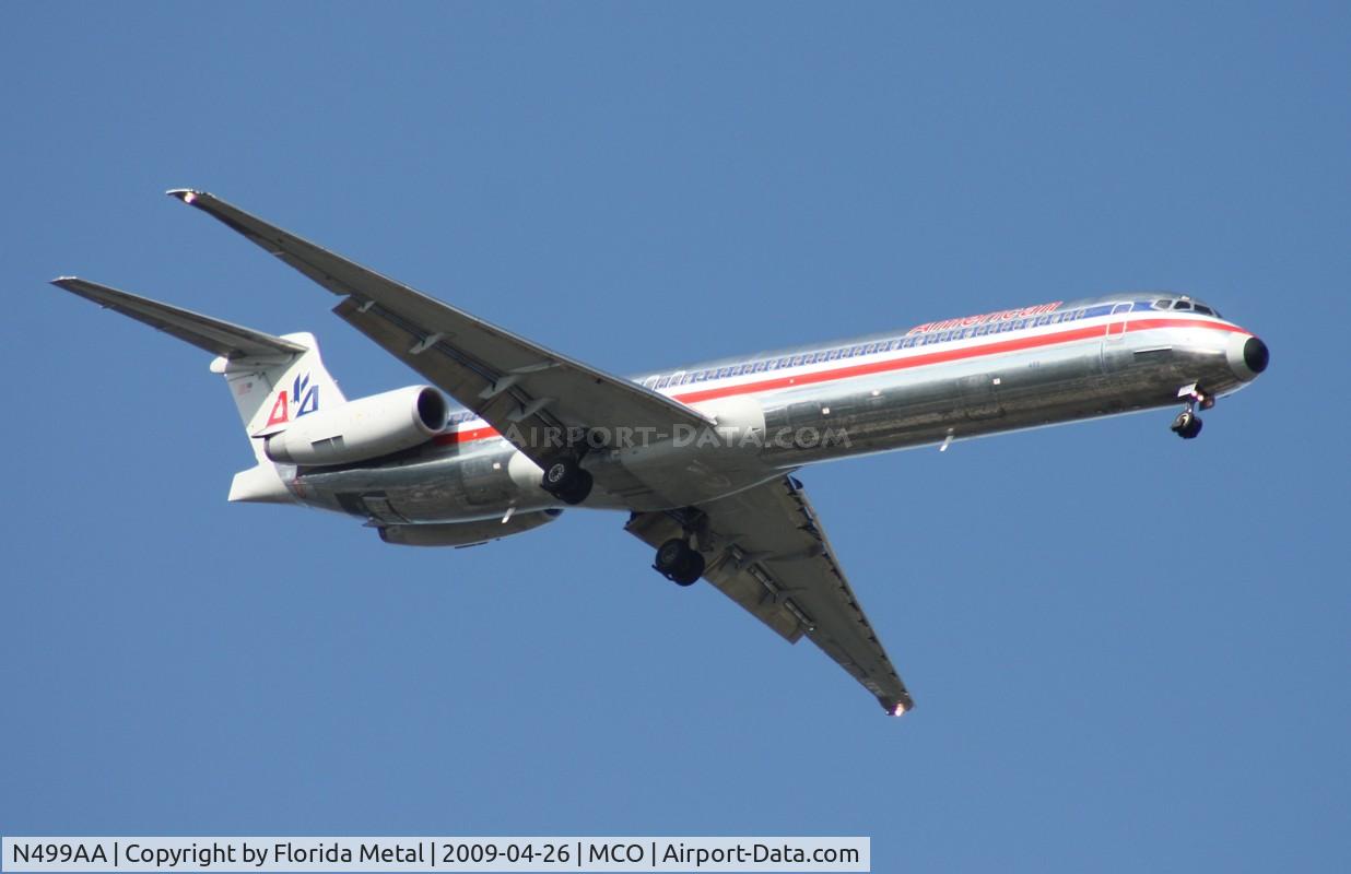 N499AA, 1989 McDonnell Douglas MD-82 (DC-9-82) C/N 49737, American MD-82