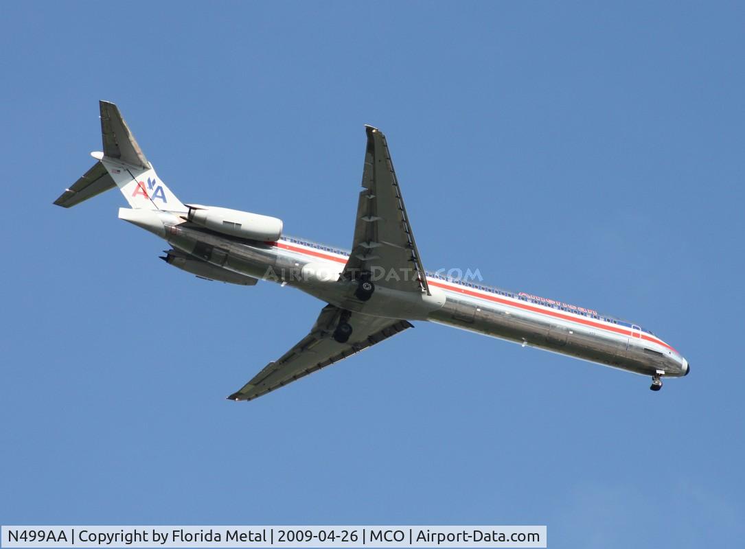 N499AA, 1989 McDonnell Douglas MD-82 (DC-9-82) C/N 49737, American MD-82