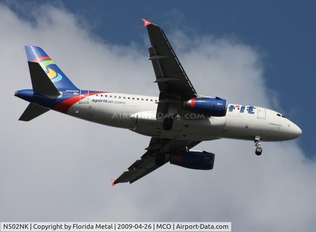 N502NK, 2005 Airbus A319-132 C/N 2433, Spirit A319