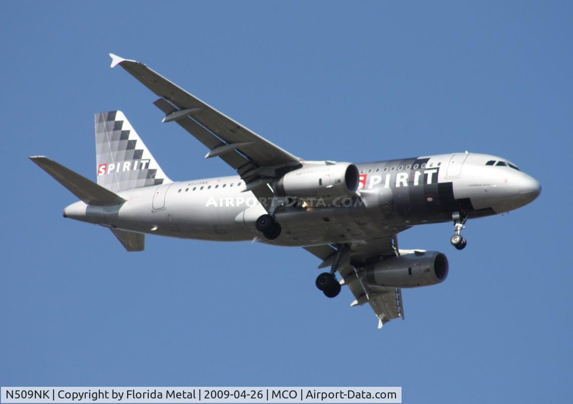 N509NK, 2005 Airbus A319-132 C/N 2603, Spirit A319