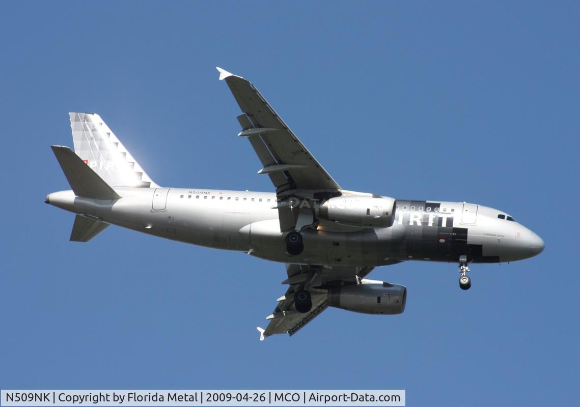 N509NK, 2005 Airbus A319-132 C/N 2603, Spirit A319