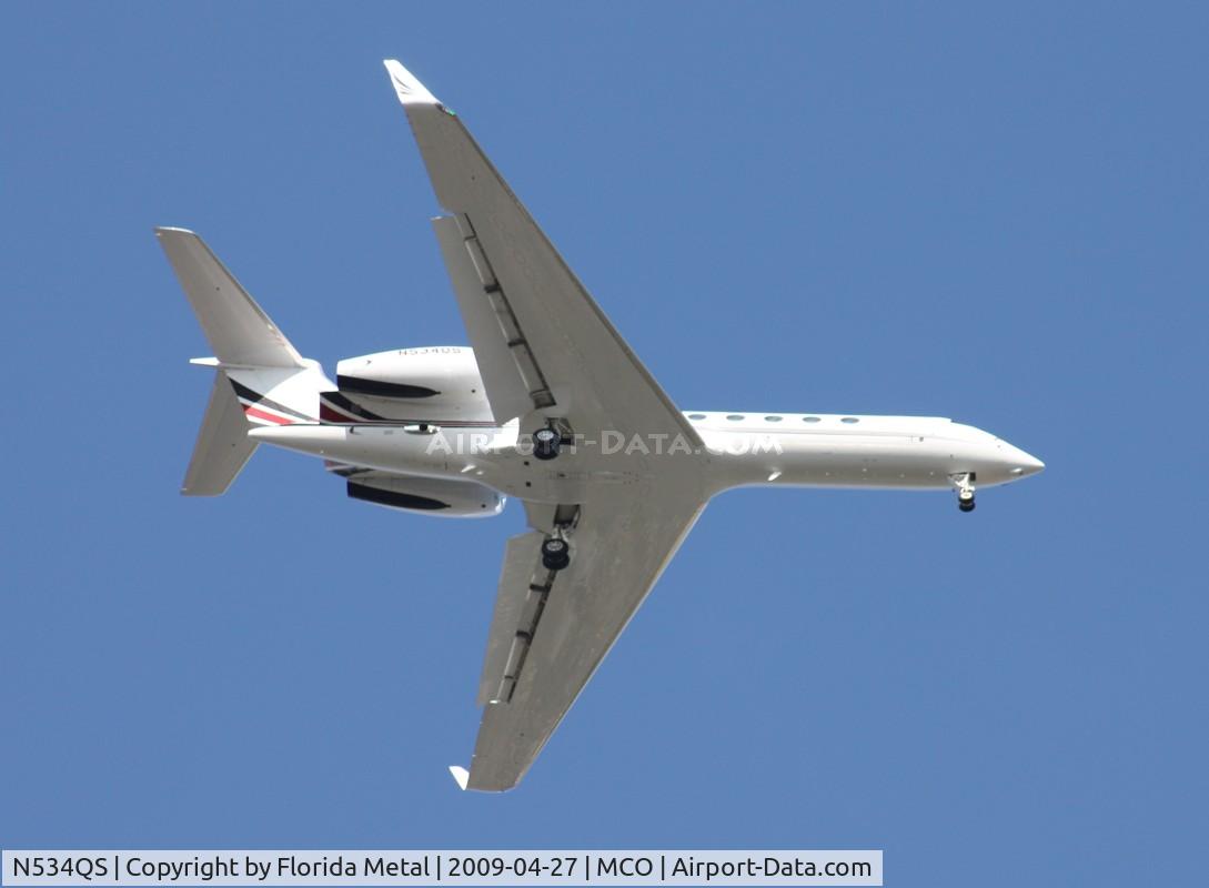 N534QS, 2006 Gulfstream Aerospace GV-SP (G550) C/N 5103, G550