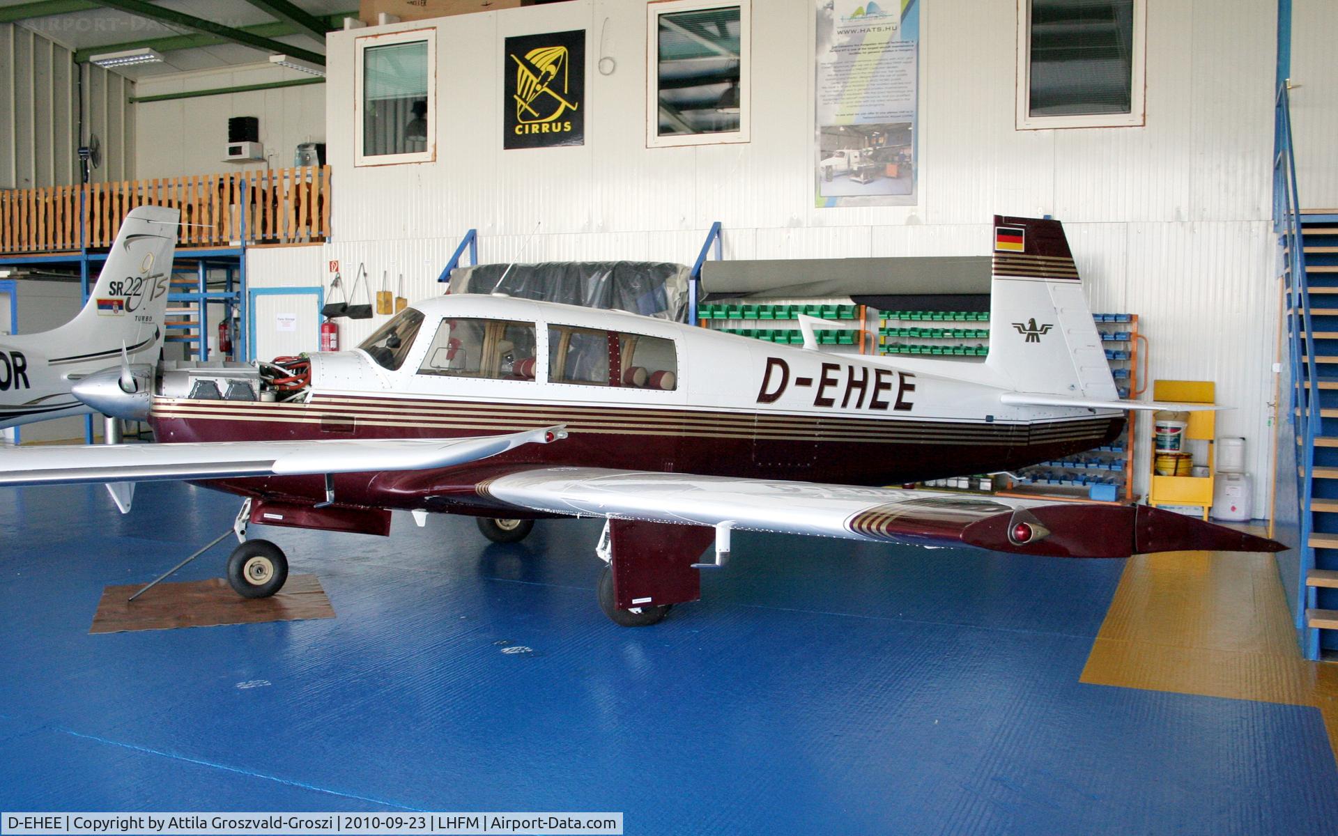 D-EHEE, 1968 Mooney M20C Ranger C/N 680180, Fertöszentmiklos Airport Maintenance Base - (HAT&S) Hungarian Aircraft Technology and Service Ltd. hangar